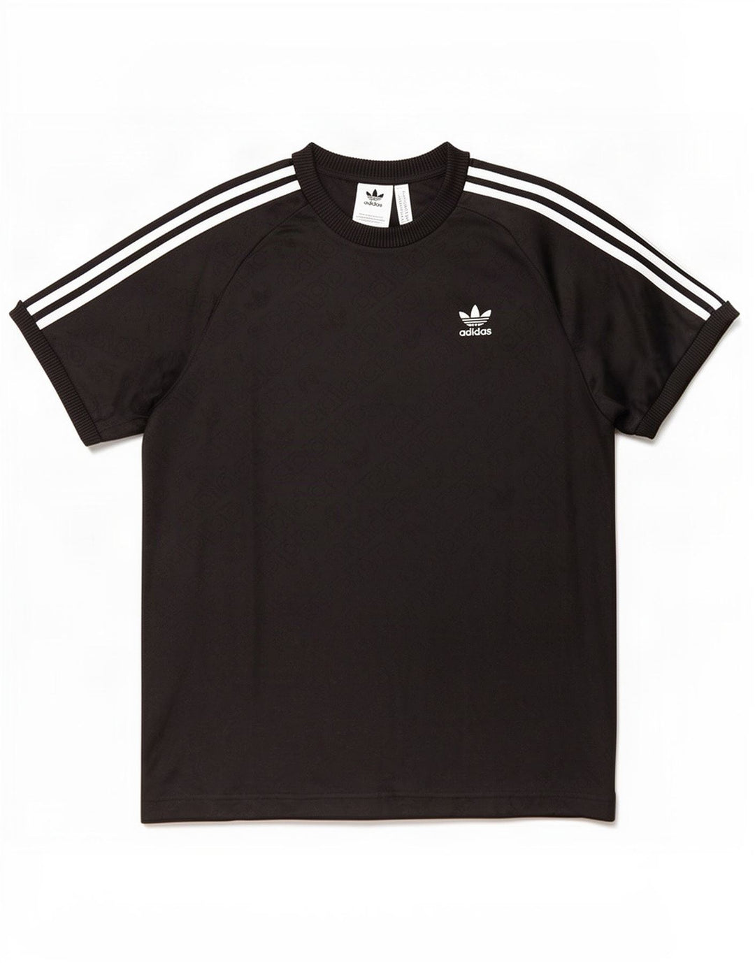 Adidas Herren T-Shirt Top Medium Schwarz Polyester