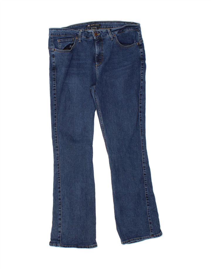 LEE Womens Slim Bootcut Jeans US 18 2XL W38 L31 Blue Cotton Vintage Lee and Second-Hand Lee from Messina Hembry 