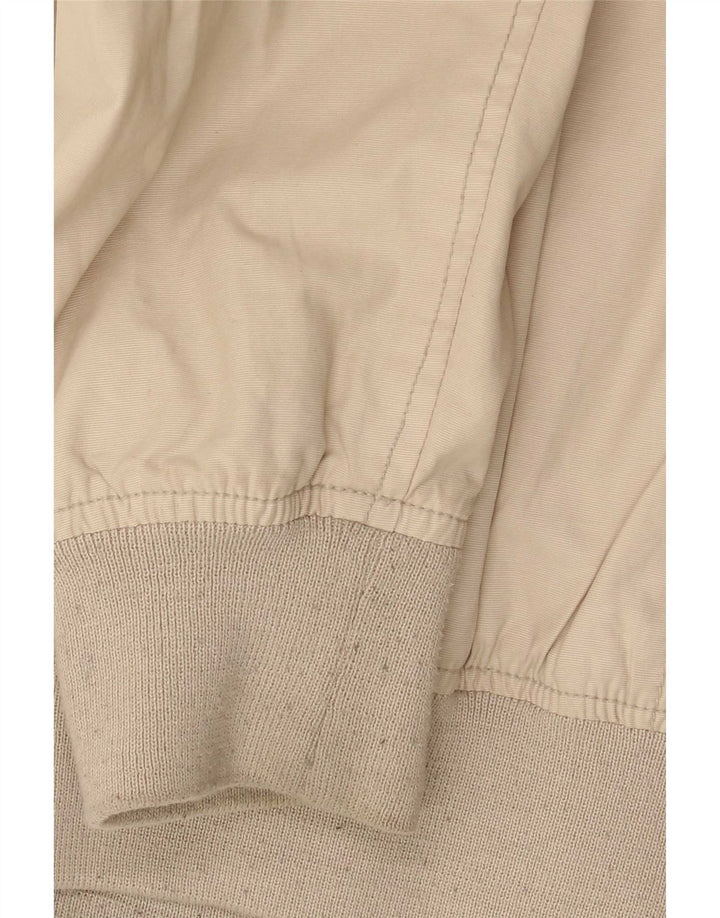 Schott Herren-Militär-Bomberjacke, UK 38, mittelbeige Baumwolle