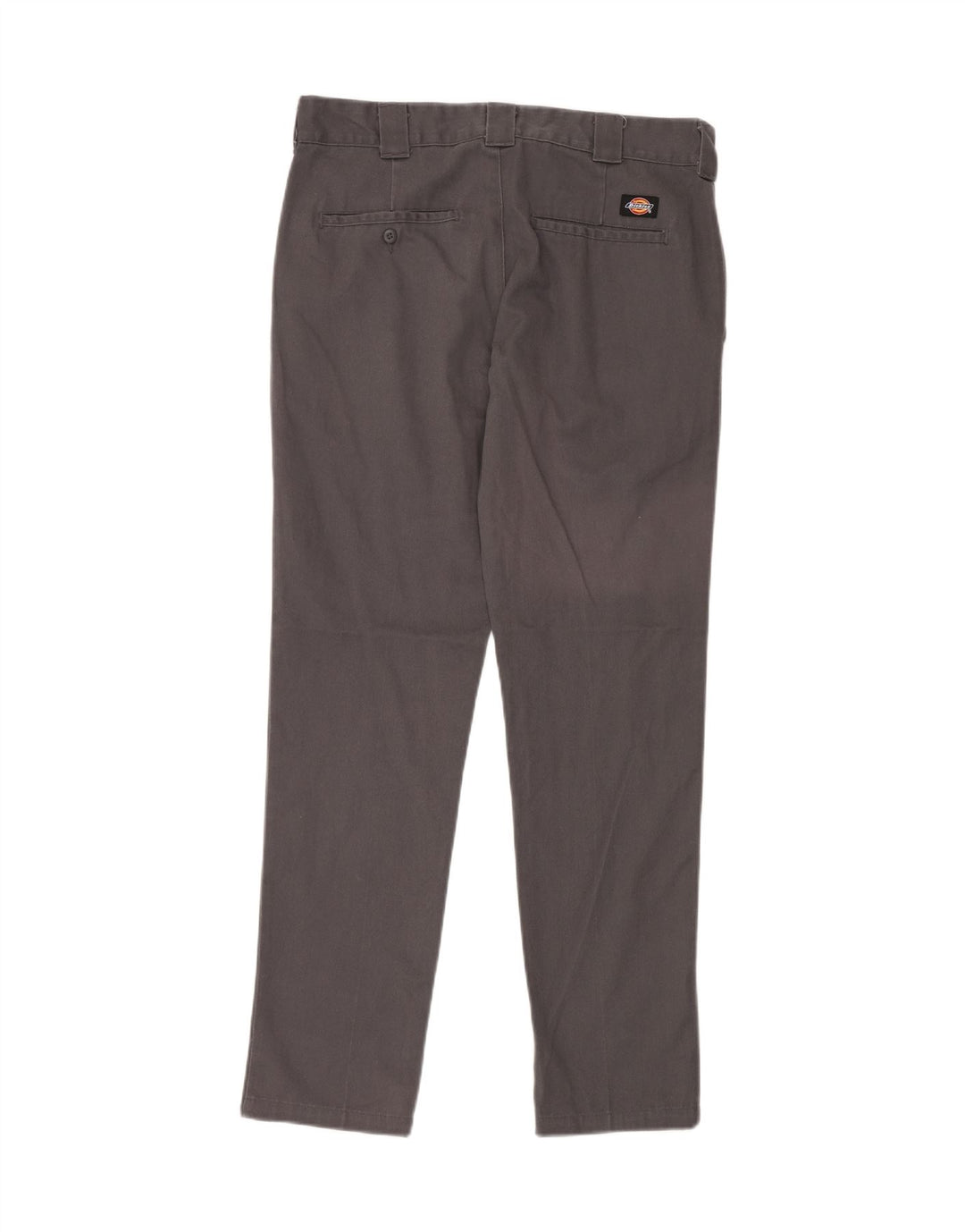 DICKIES Herren Slim Fit Chinohose W32 L32 Grau Polyester