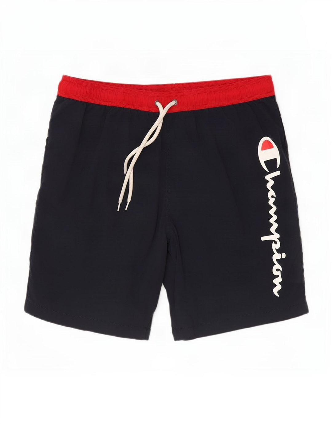 Champion Herren-Badeshorts mit Grafik, groß, Marineblau, Farbblock