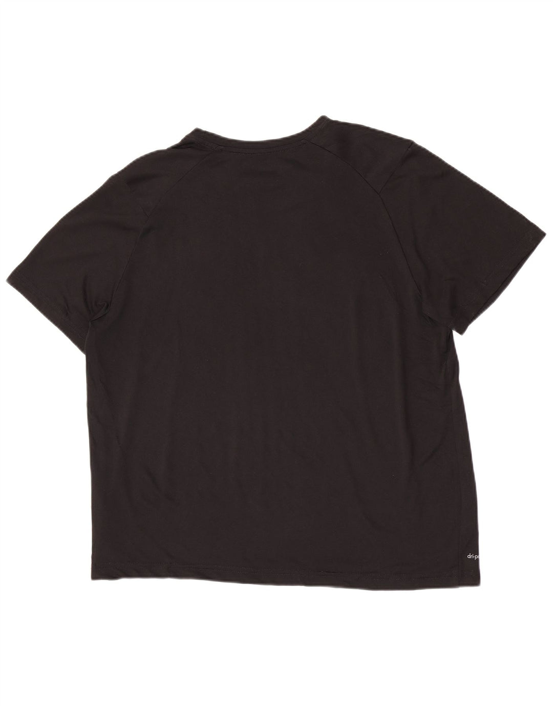 Russell Athletic Herren Dri-Power T-Shirt Top UK 38/40 Medium Schwarz Polyester