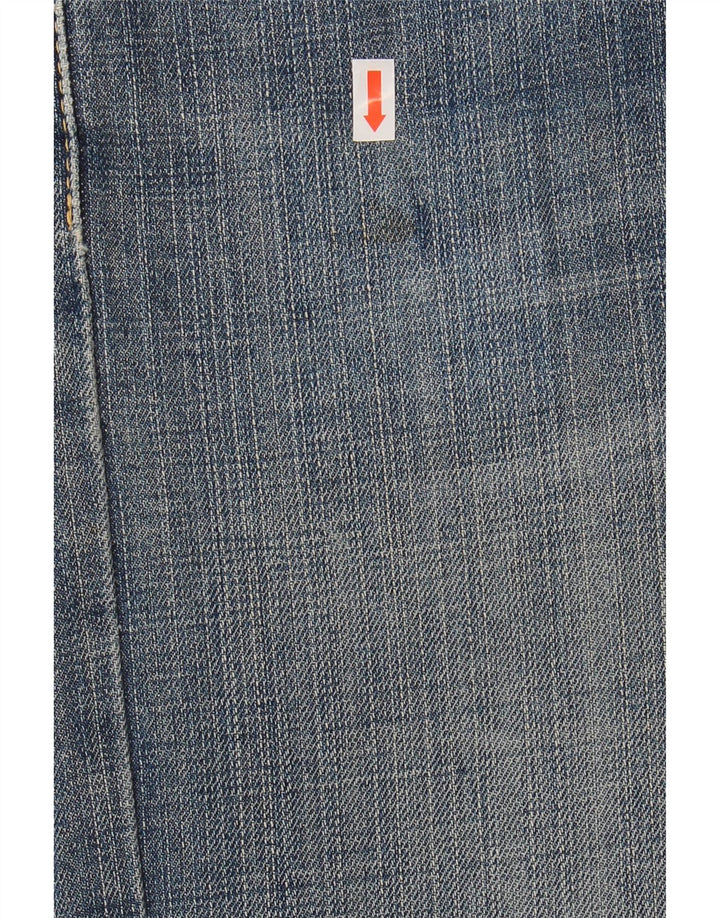 Levi's Herren 505 Regular Fit Straight Jeans W38 L32 Blaue Baumwolle