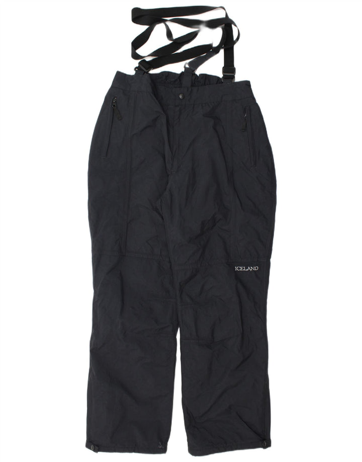 Island Herren Latzhose Skihose XL Schwarz Nylon