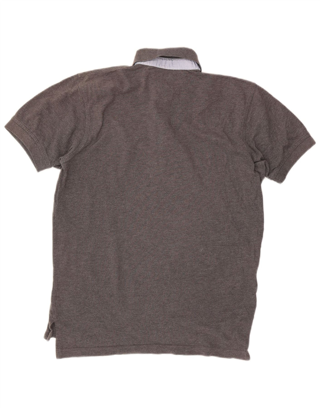 Tommy Hilfiger Herren-Poloshirt, kleine graue Baumwolle