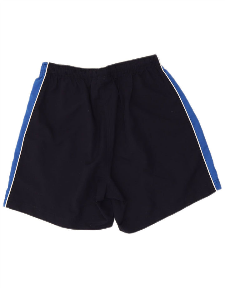 PUMA Herren Sportshorts Medium Marineblau Colourblock Polyester