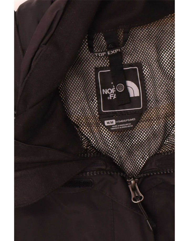 The North Face Damen-Regenjacke mit Kapuze, UK 14, mittelschwarz, Polyester