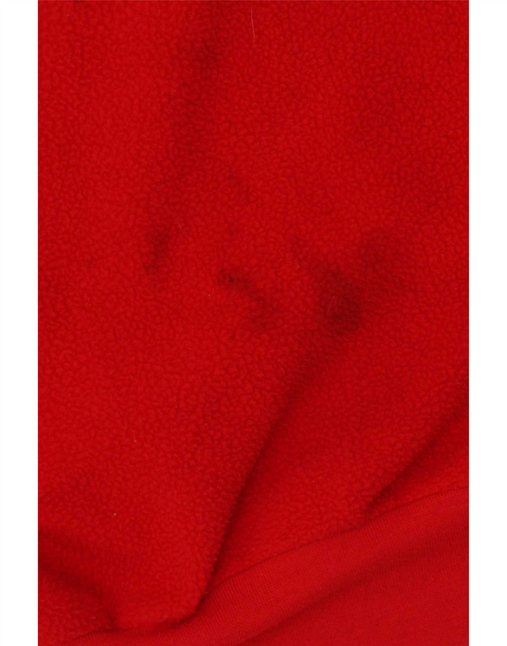 Daniel Hechter Herren-Fleecepullover mit Reißverschluss, XL, Rot