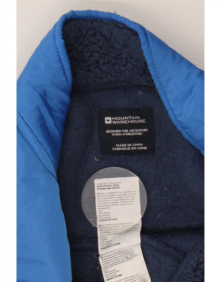 MOUNTAIN WAREHOUSE Fleecejacke für Jungen, 12–13 Jahre, Marineblau, Farbblock