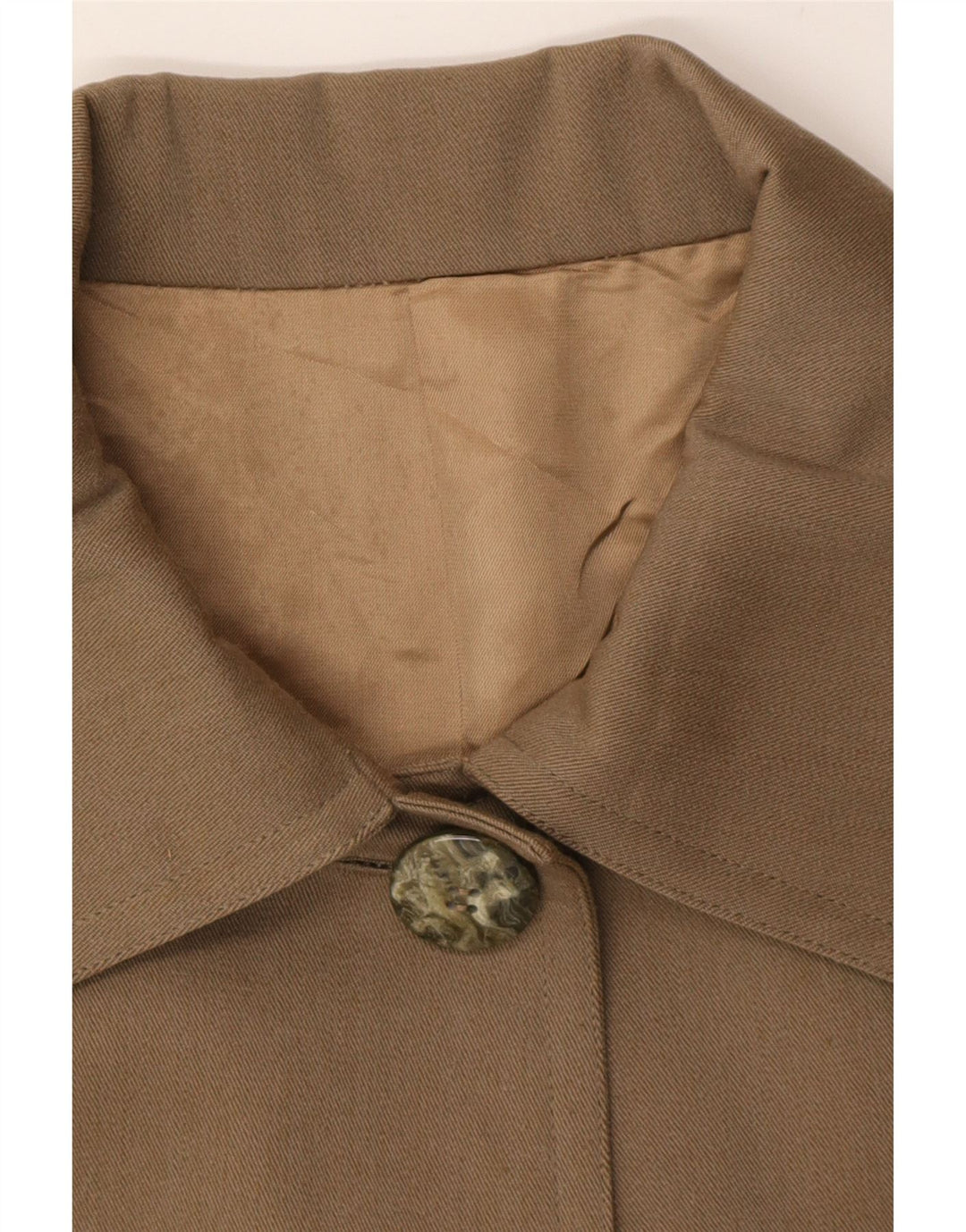 Vintage Damen Übergroßer Mantel UK 18 XL Braun