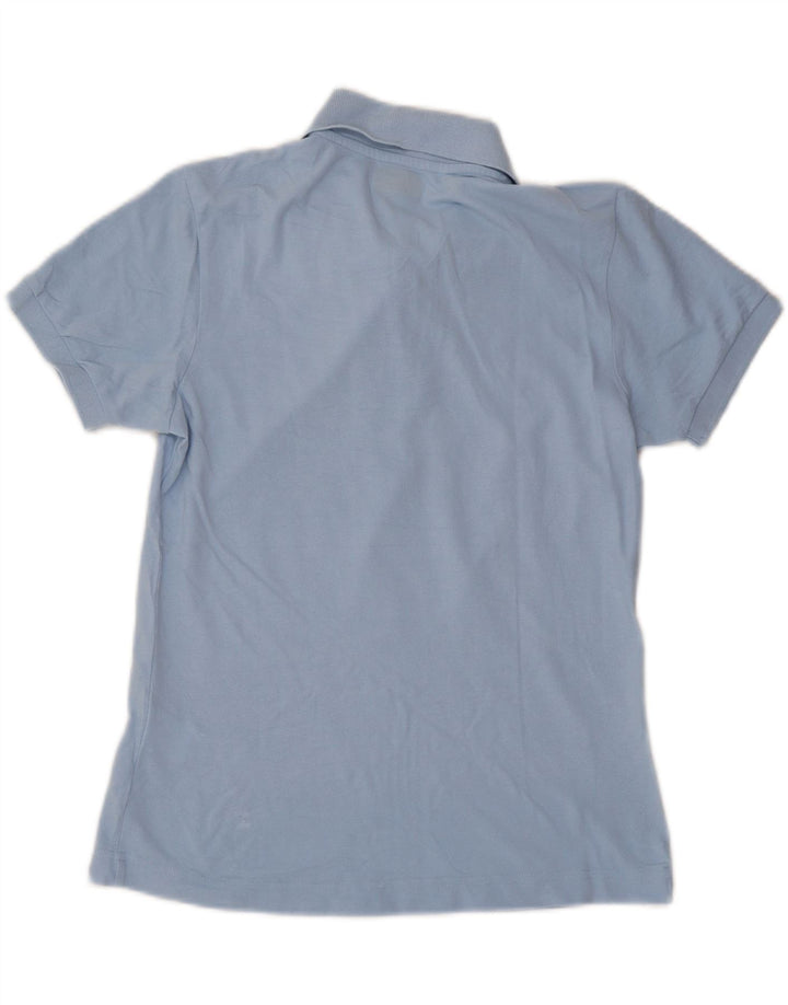 Kappa Damen Poloshirt UK 14 Large Blau Baumwolle