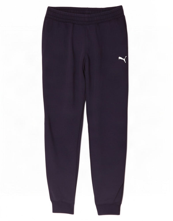 Puma Herren-Trainingshose, Jogginghose, klein, marineblau, Baumwolle