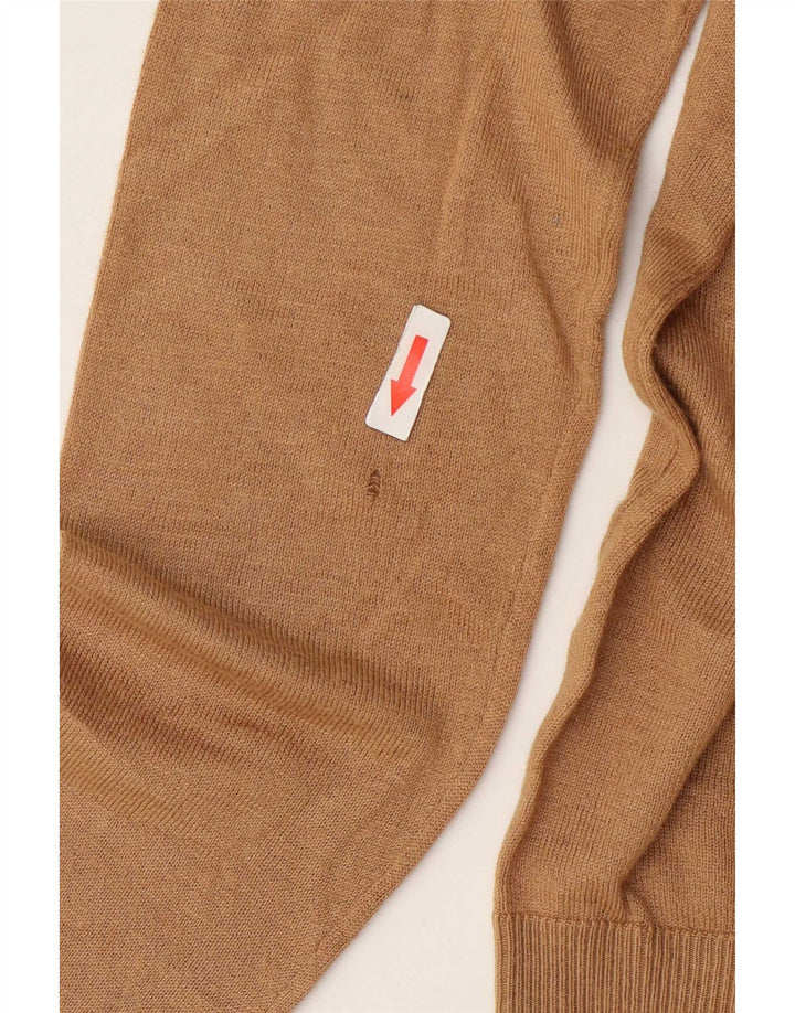 Rollkragenpullover von Zara für Damen, Gr. 10, Größe S, Beige
