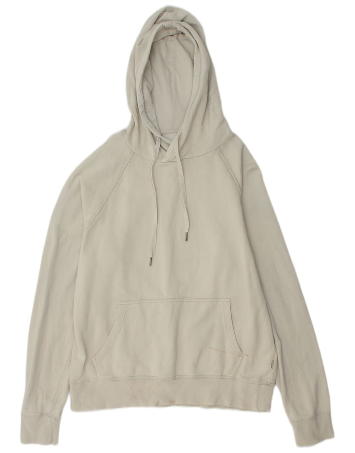 Billabong Damen Kapuzenpullover US 14 XL Off White Cotton