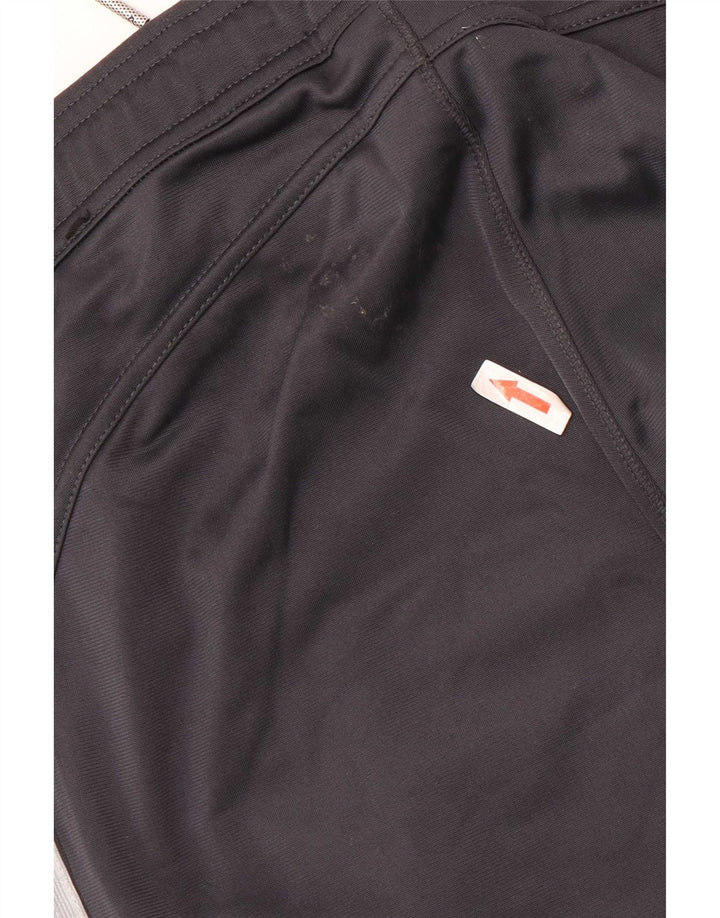 Adidas Damen Climalite Trainingshose UK 12 Mittelgraues Polyester