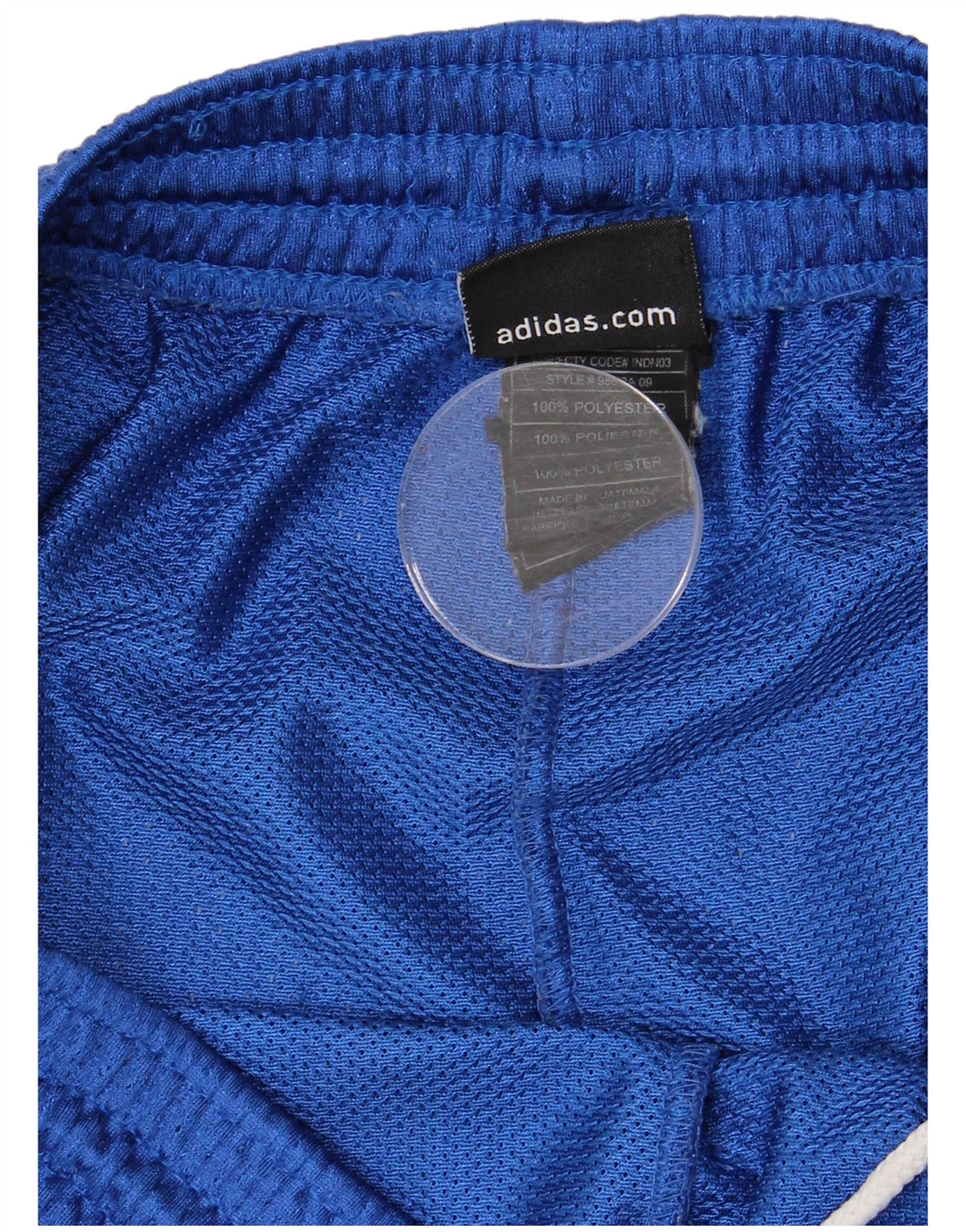 ADIDAS Herren New York Knicks Sportshorts, großes, blaues Polyester