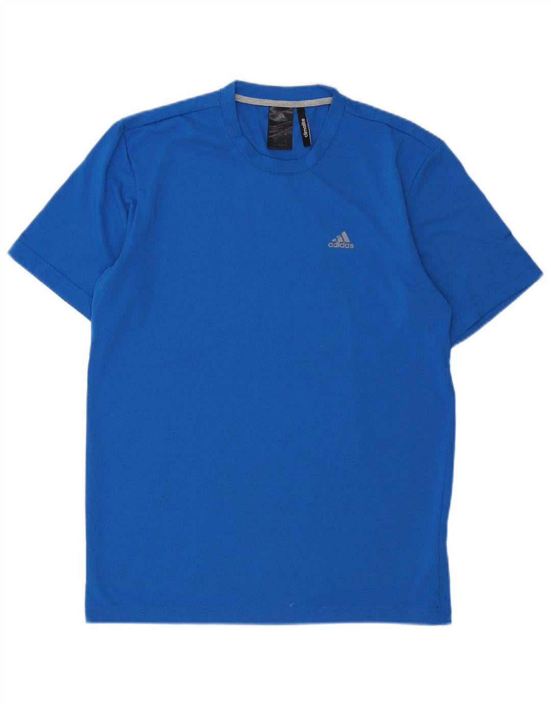 Adidas Herren Climalite T-Shirt Top Small Blau Polyester