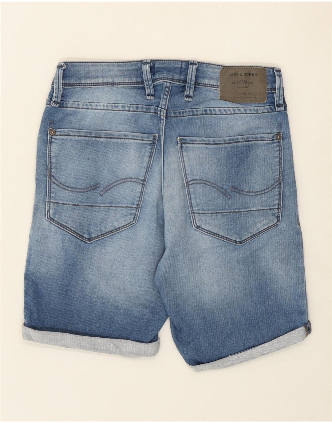 JACK & JONES Mens Denim Shorts Small W29 Blue Cotton Vintage Jack & Jones and Second-Hand Jack & Jones from Messina Hembry 