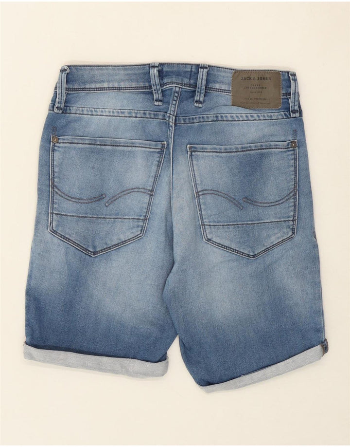 JACK & JONES Mens Denim Shorts Small W29 Blue Cotton Vintage Jack & Jones and Second-Hand Jack & Jones from Messina Hembry 