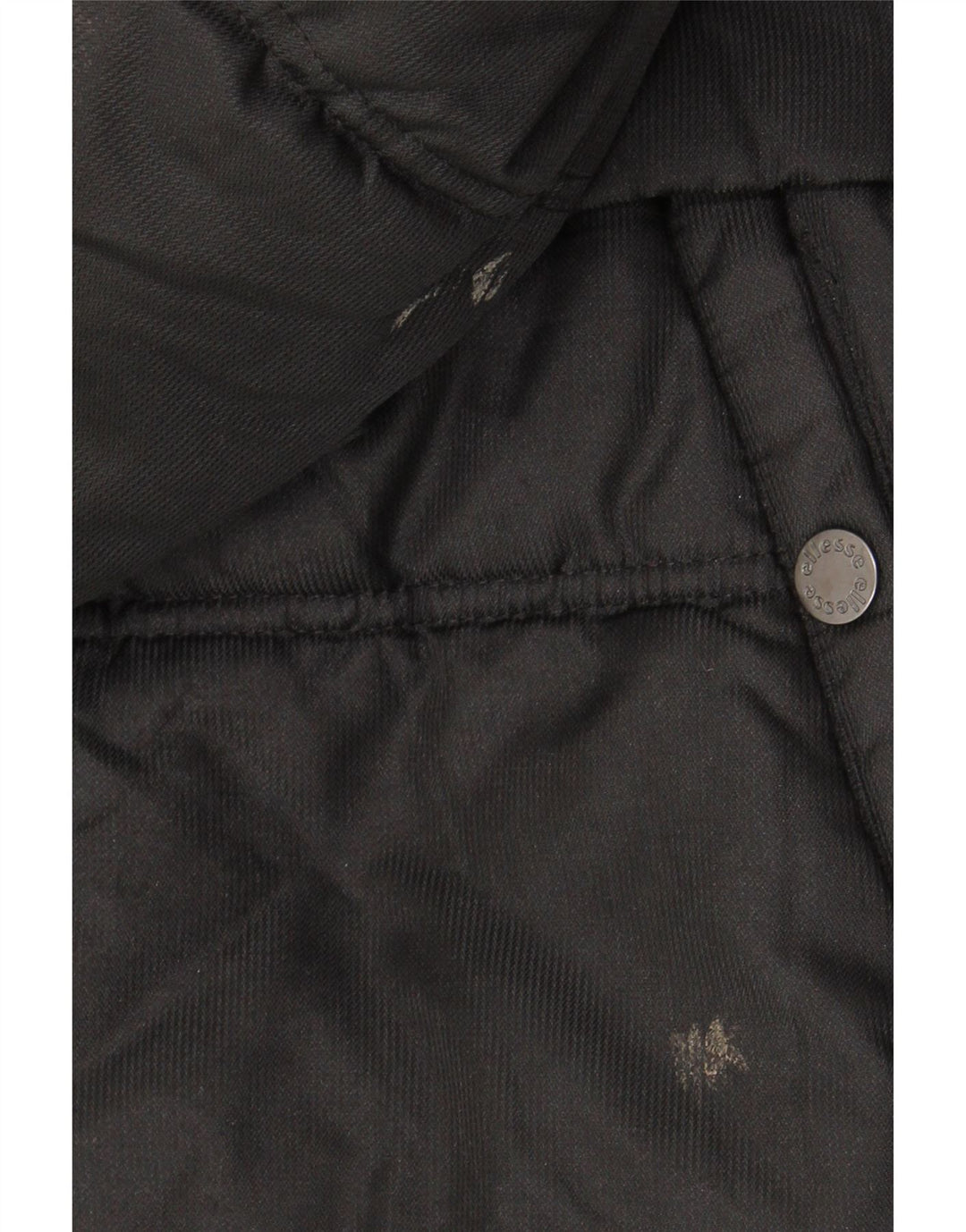 Ellesse Herren-Jacke mit Kapuze, gepolstert, UK 38, Mittelschwarz, Polyester