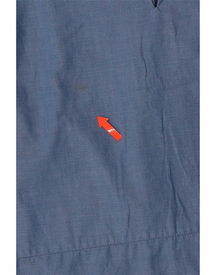 Cos Langarm-Blusenoberteil für Damen, EU 42, große blaue Baumwolle