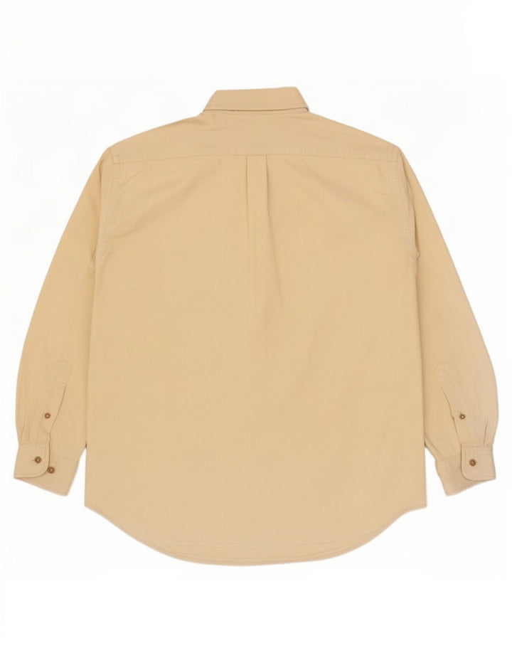 Marlboro Classics Herrenhemd 2XL Beige Baumwolle