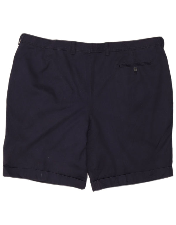 Lacoste Herren Chino Shorts IT 54 2XL W42 Marineblau Polyester