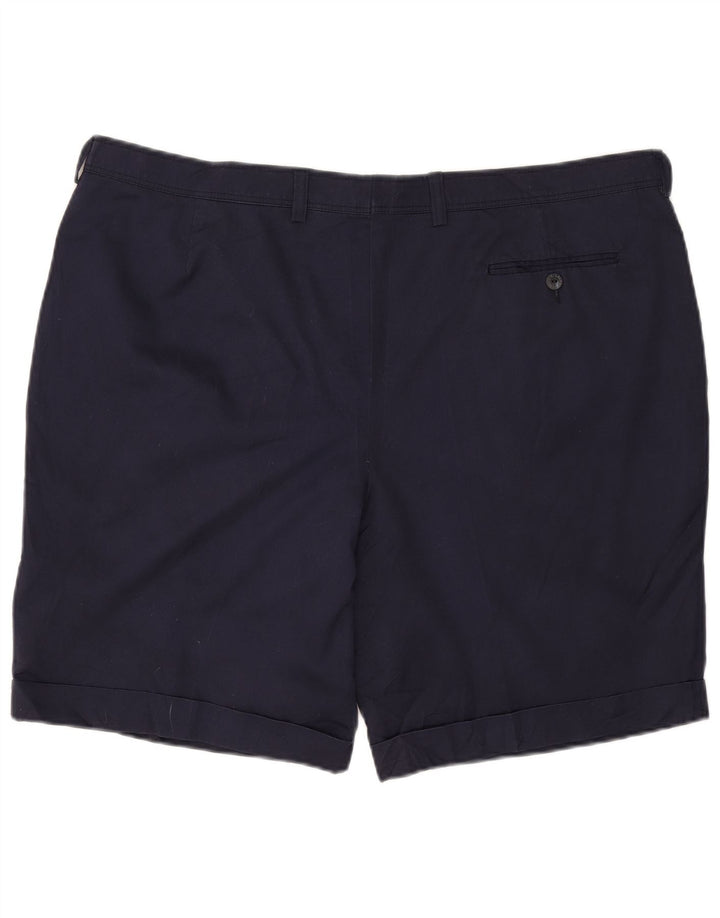 Lacoste Herren Chino Shorts IT 54 2XL W42 Marineblau Polyester