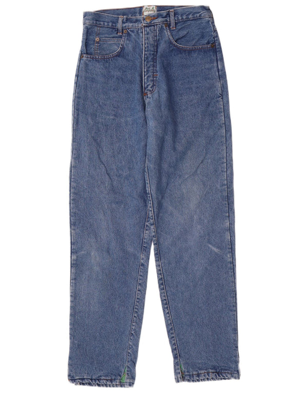 Best Company Womens By Olmes Carretti Tapered Jeans W32 L32 Blaue Baumwolle