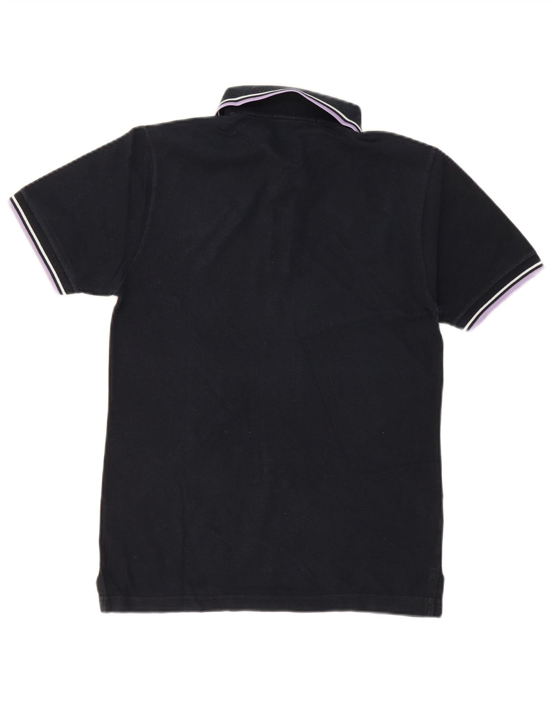 FRED PERRY Herren-Poloshirt, Größe S, schwarze Baumwolle
