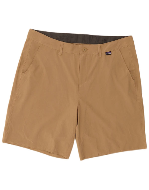 Patagonia Herren Chinoshorts W34 Large Beige Polyester