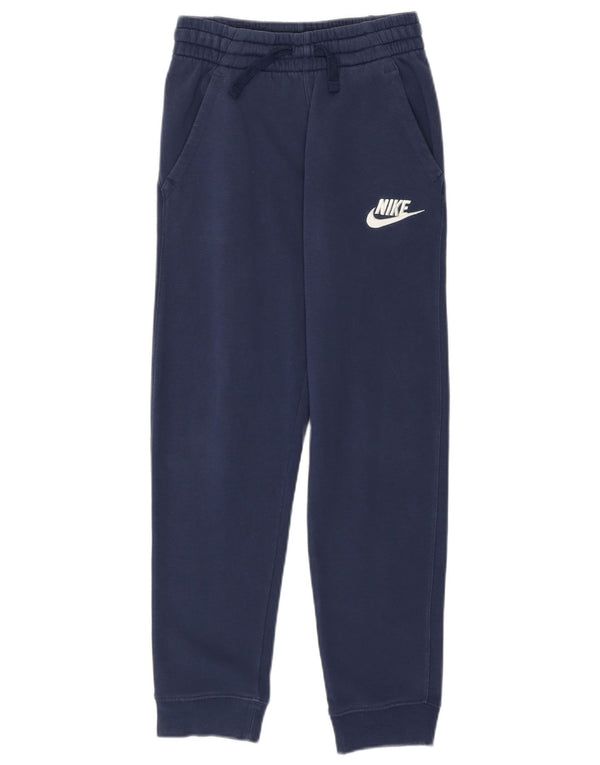 NIKE Jungen-Trainingshose mit Grafik, Jogginghose, 10–11 Jahre, mittelgroß, Marineblau