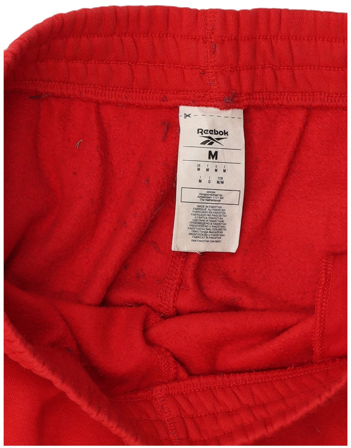 Reebok Herren Trainingshose Jogger Mittelrote Baumwolle