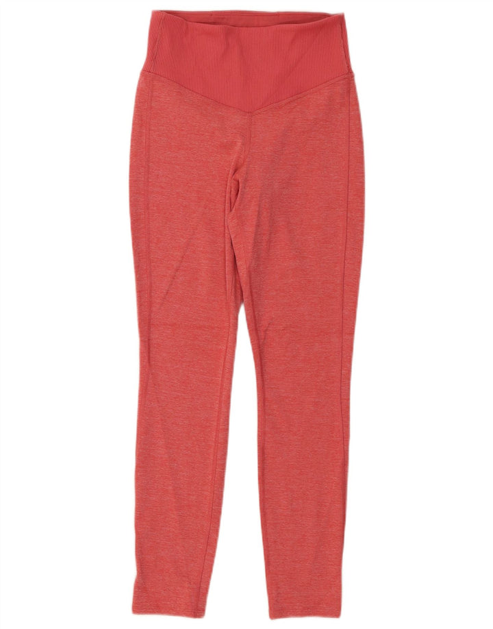 THE NORTH FACE Damen-Leggings UK 8 Small Rosa geflecktes Polyester