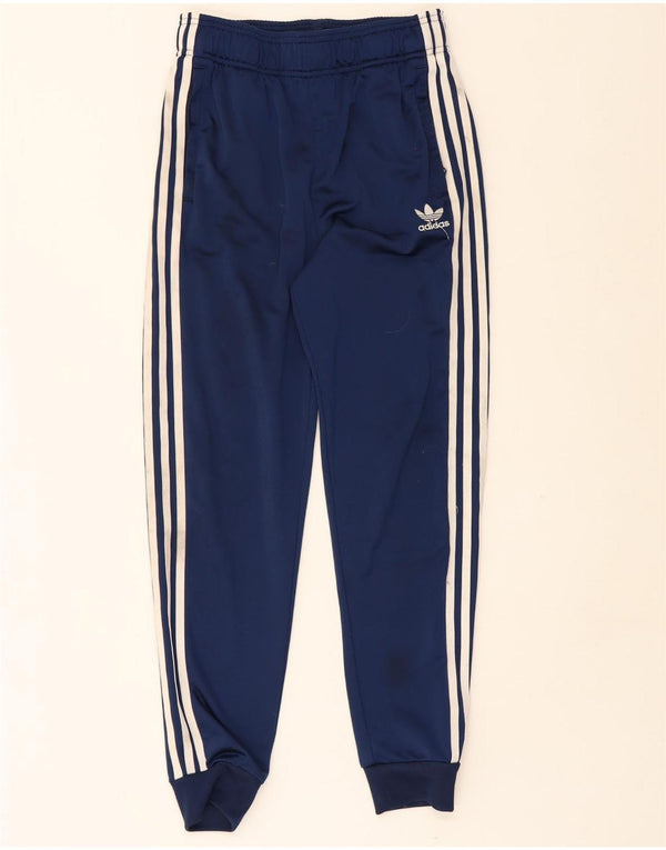 Adidas Jungen Trainingshose Jogger 13-14 Jahre Marineblau Polyester
