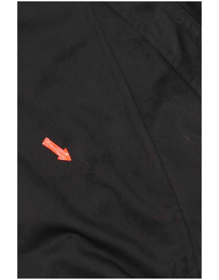 Kappa Herren Graphic Trainingsanzug Top Jacke 2XL Schwarz Polyester