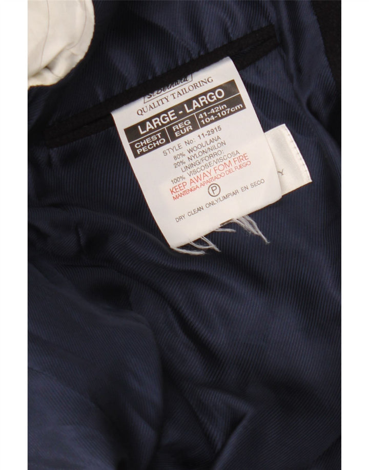 Herren-Blazerjacke mit 3 Knöpfen, Gr. 40, Größe L