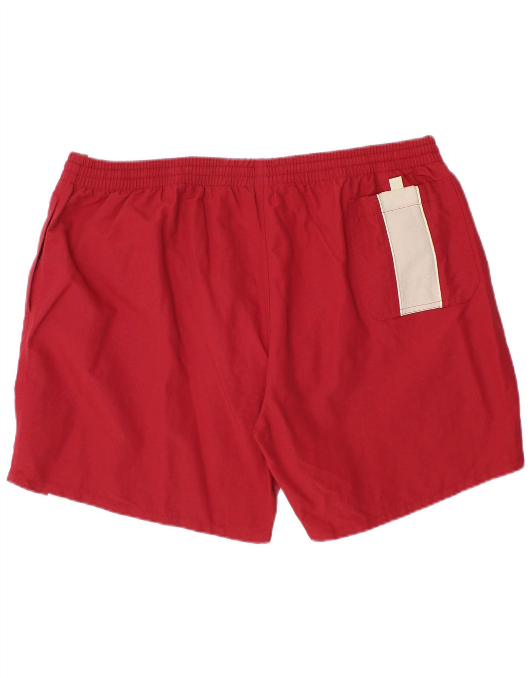 Sergio Tacchini Herren Badeshorts 2XL Rot Colourblock Polyamid