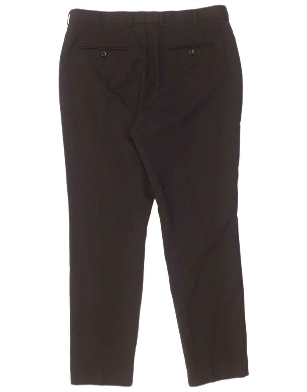 French Connection Herren-Anzughose in schmaler Passform, W36, L31, schwarzes Polyester