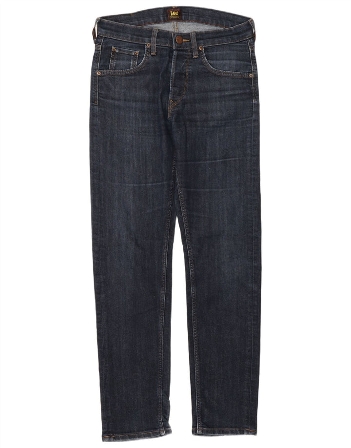 Lee Herren Daren Slim Jeans W29 L32 Marineblau Baumwolle