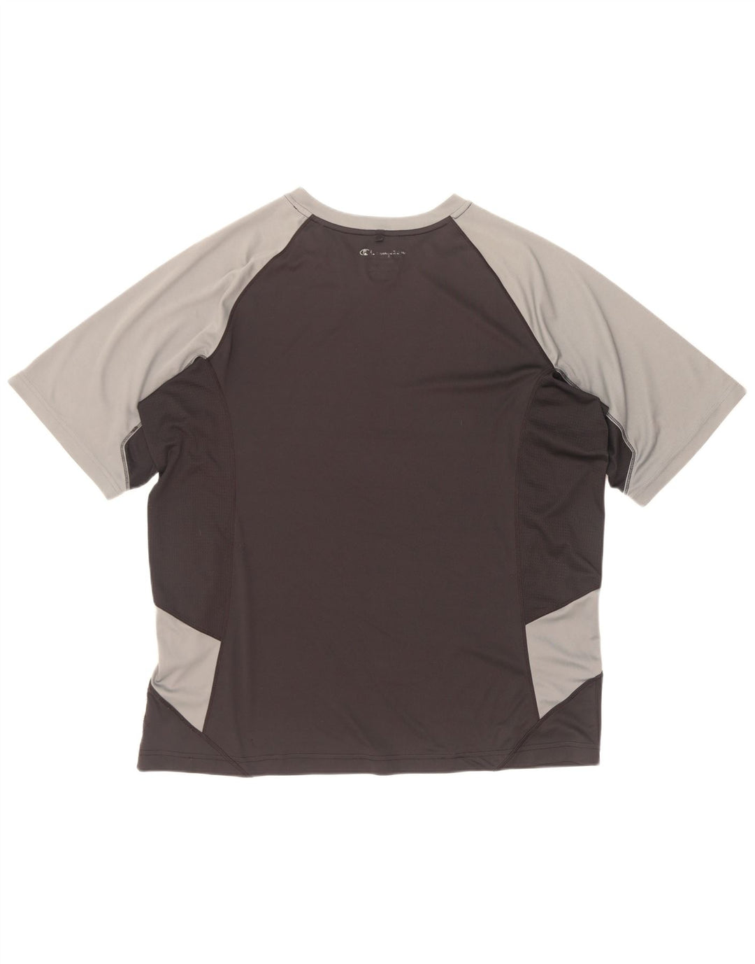 Champion Herren T-Shirt Top XL Schwarz Colourblock Polyester