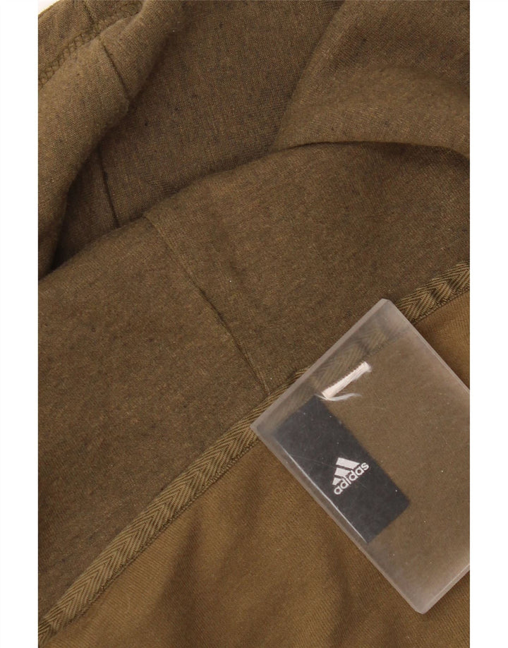 Adidas Herren Graphic Zip Hoodie Pullover Medium Khaki