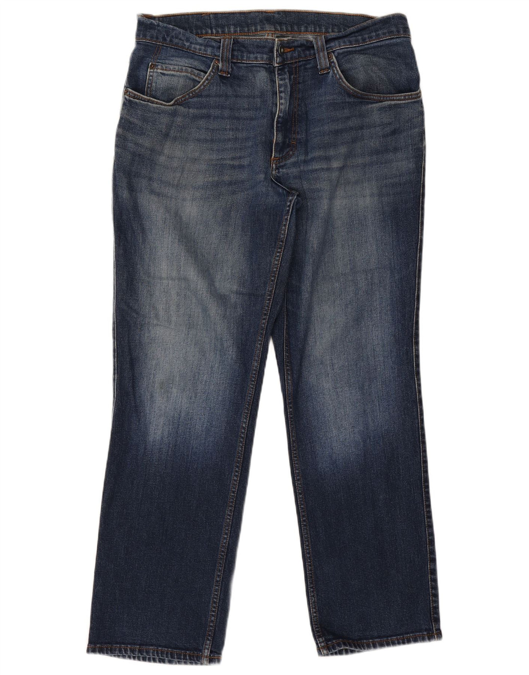 Mustang Herren Straight Jeans W36 L30 Blau
