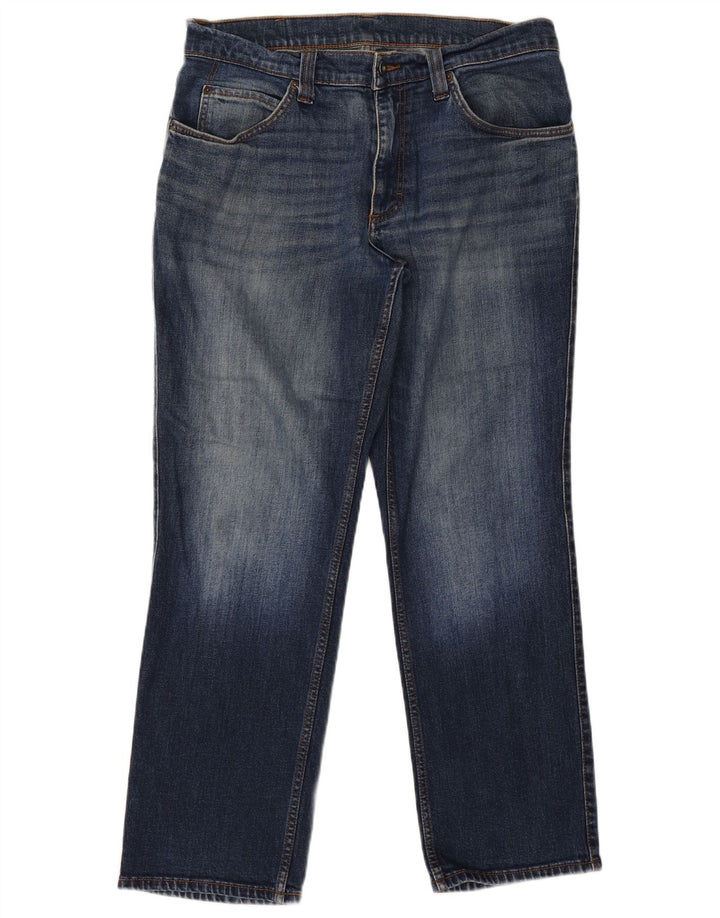 Mustang Herren Straight Jeans W36 L30 Blau