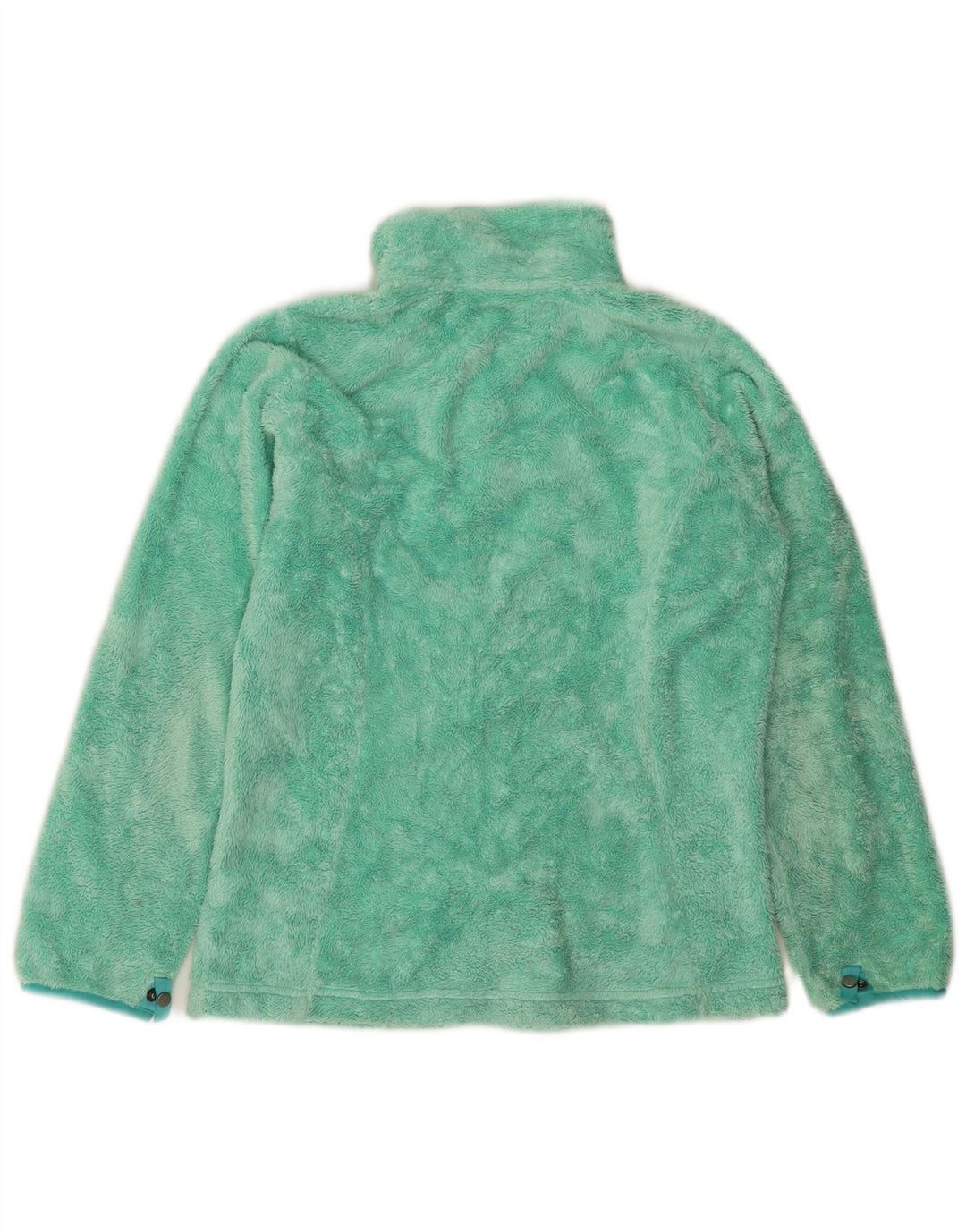 The North Face Mädchen-Fleecejacke, 14–15 Jahre, groß, türkisfarbenes Polyester