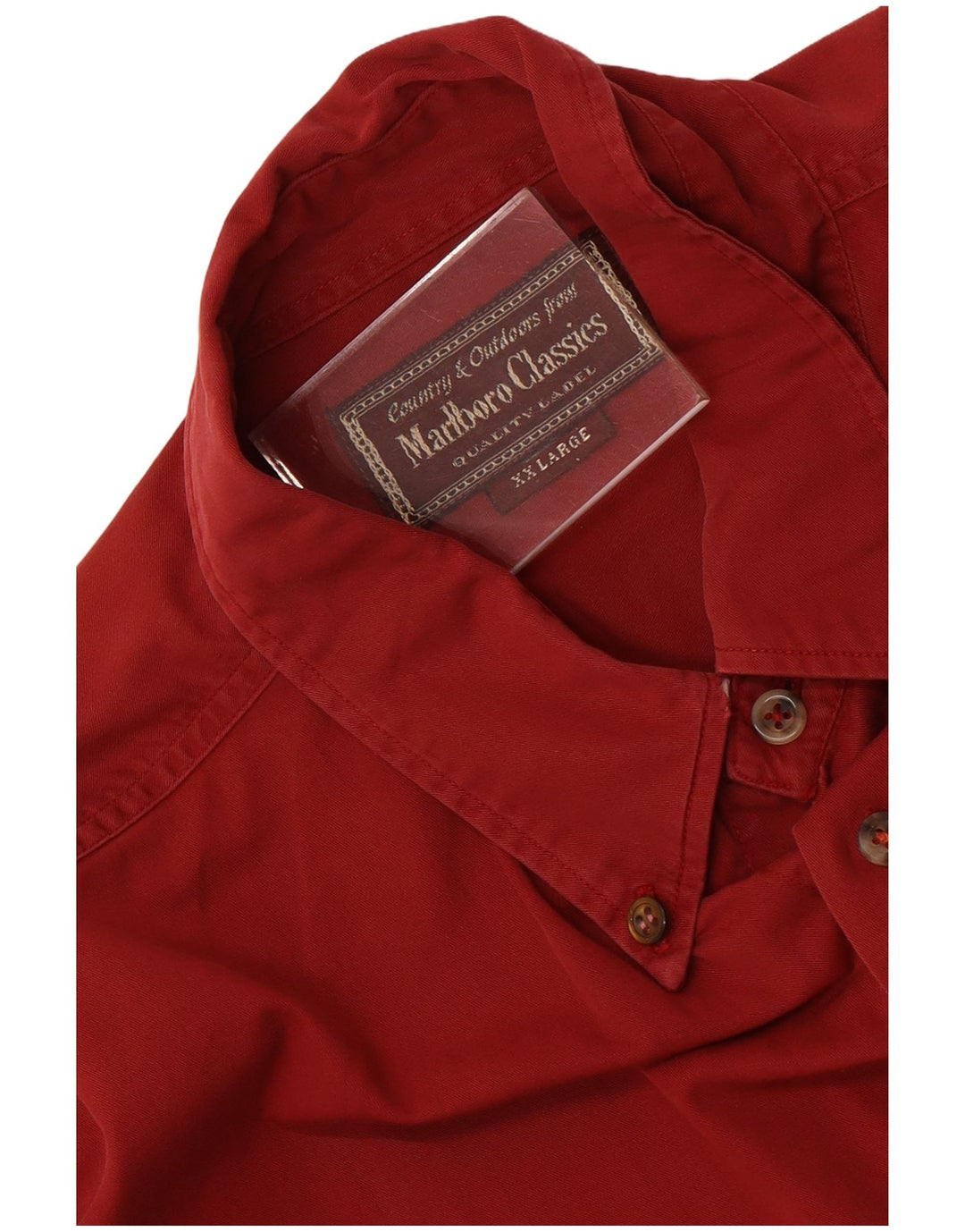 Marlboro Classics Herrenhemd 2XL Rot