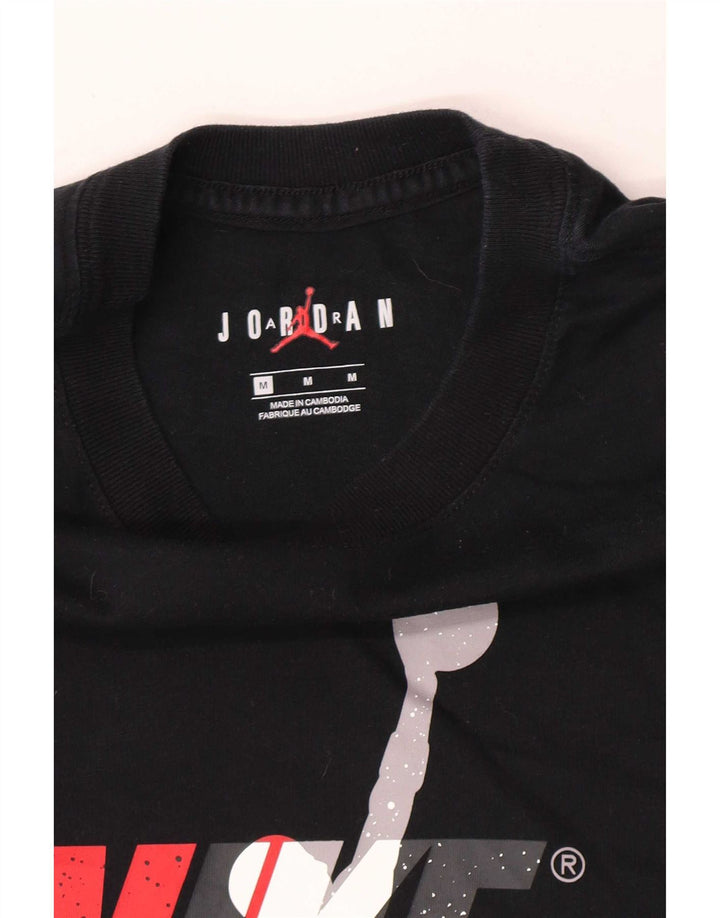 Jordan Herren-T-Shirt mit Grafik, mittelgroß, Schwarz
