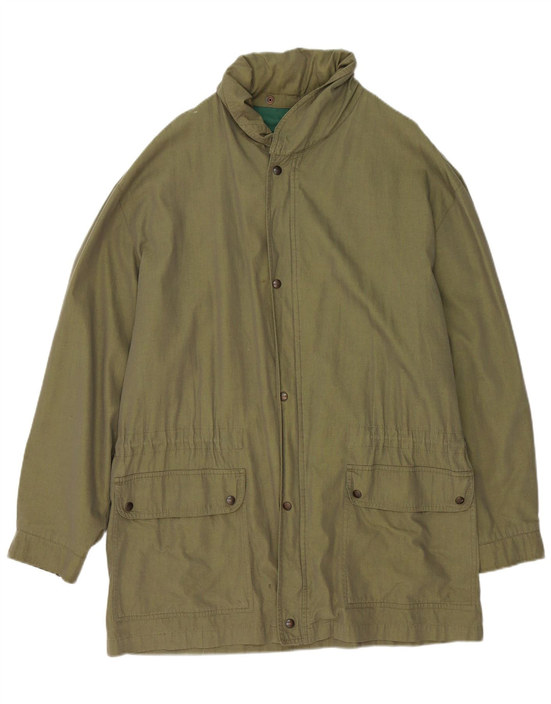 Vintage Herren Kapuzenmantel UK 42 XL Khaki
