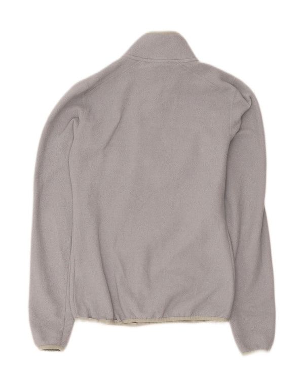 The North Face Damen-Fleecepullover mit Reißverschluss am Hals, UK 6, XS, Grau, Polyester