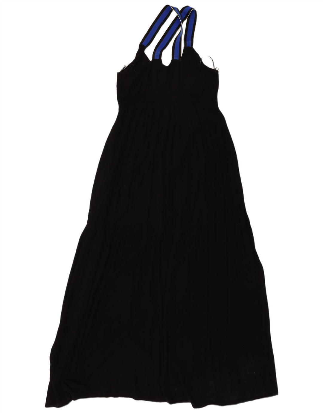 DESIGUAL Damen-Maxikleid mit abstraktem Muster, EU 40, Mittelschwarz, Bohemian-Stil